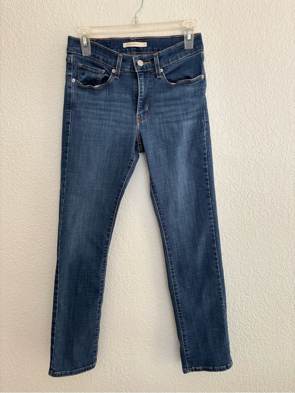 Levi's Women's Slim Skinny Jeans - Dark Blue Denim